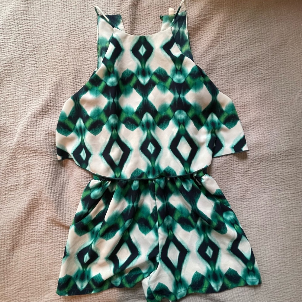 Tyche tie dyed romper